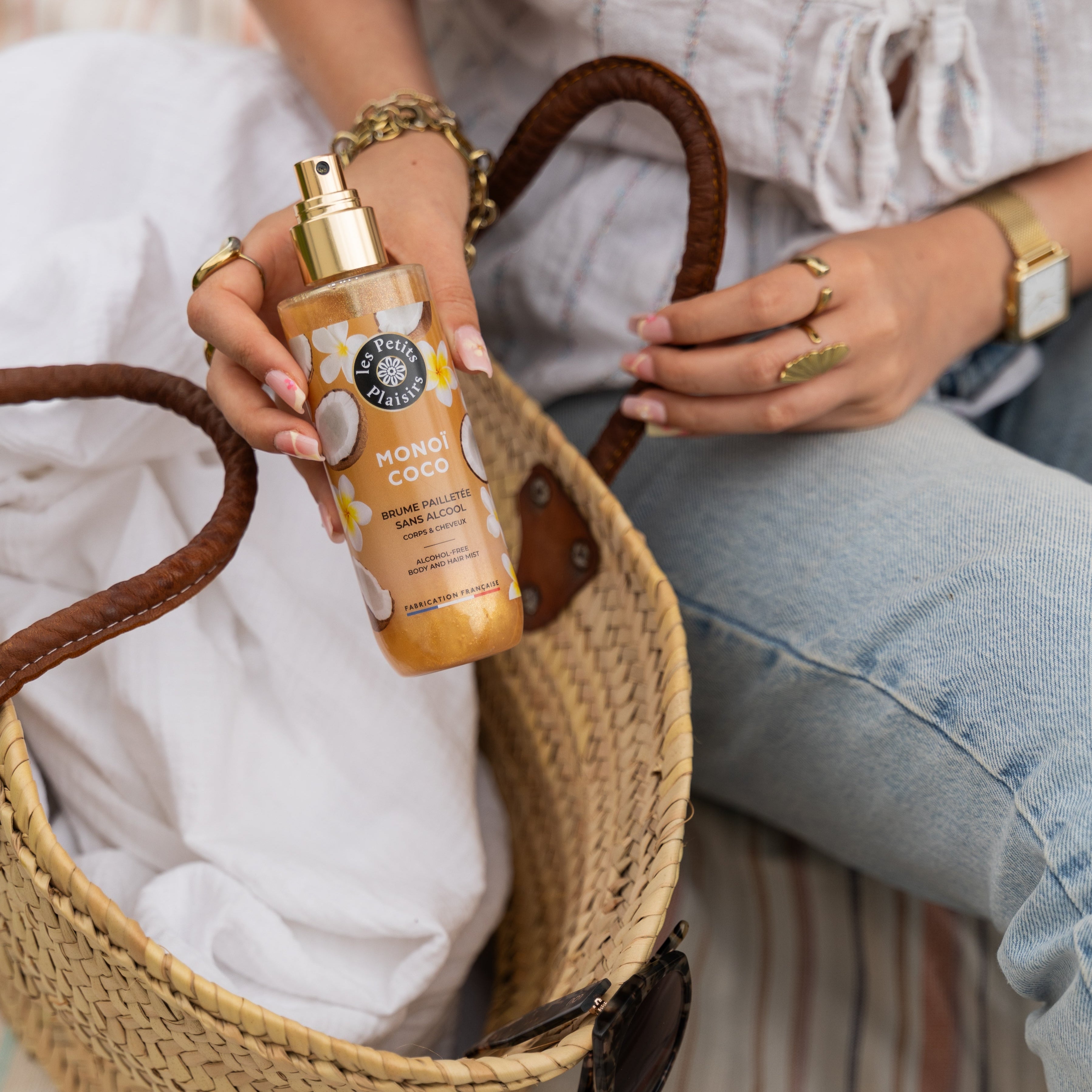 Brume Pailletée Monoï Coco