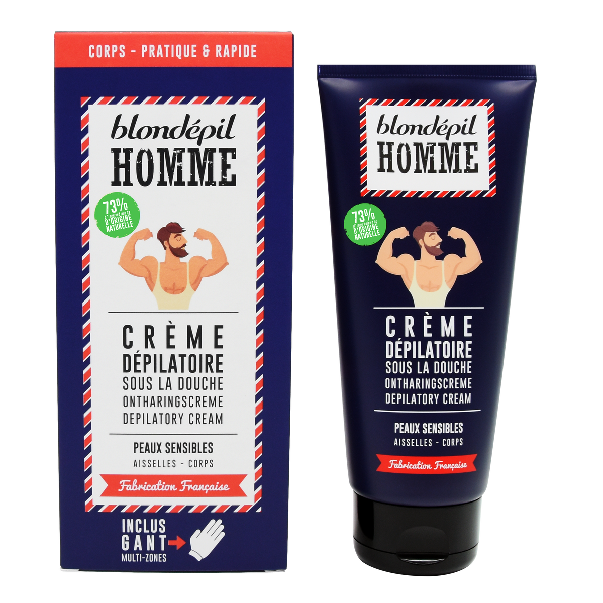 Crème Dépilatoire Corps Aisselles