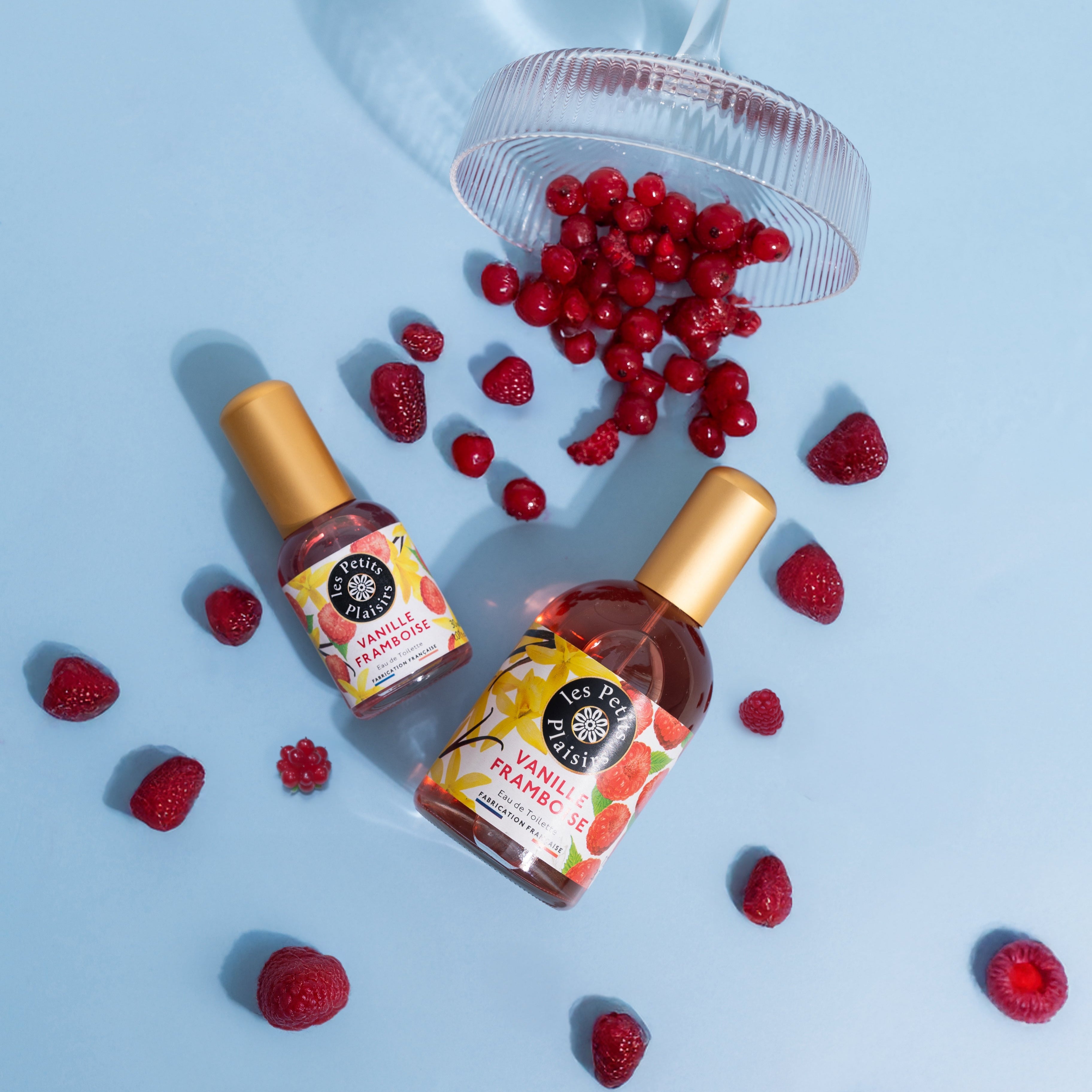 Duo eau de toilette Vanille Framboise