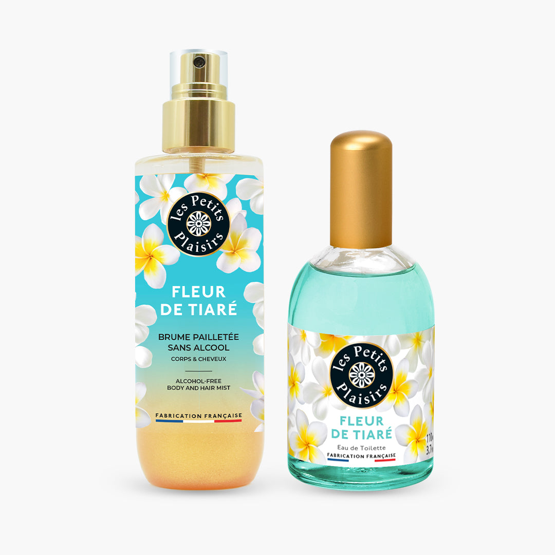 Duo brume et eau de toilette Fleur de Tiaré