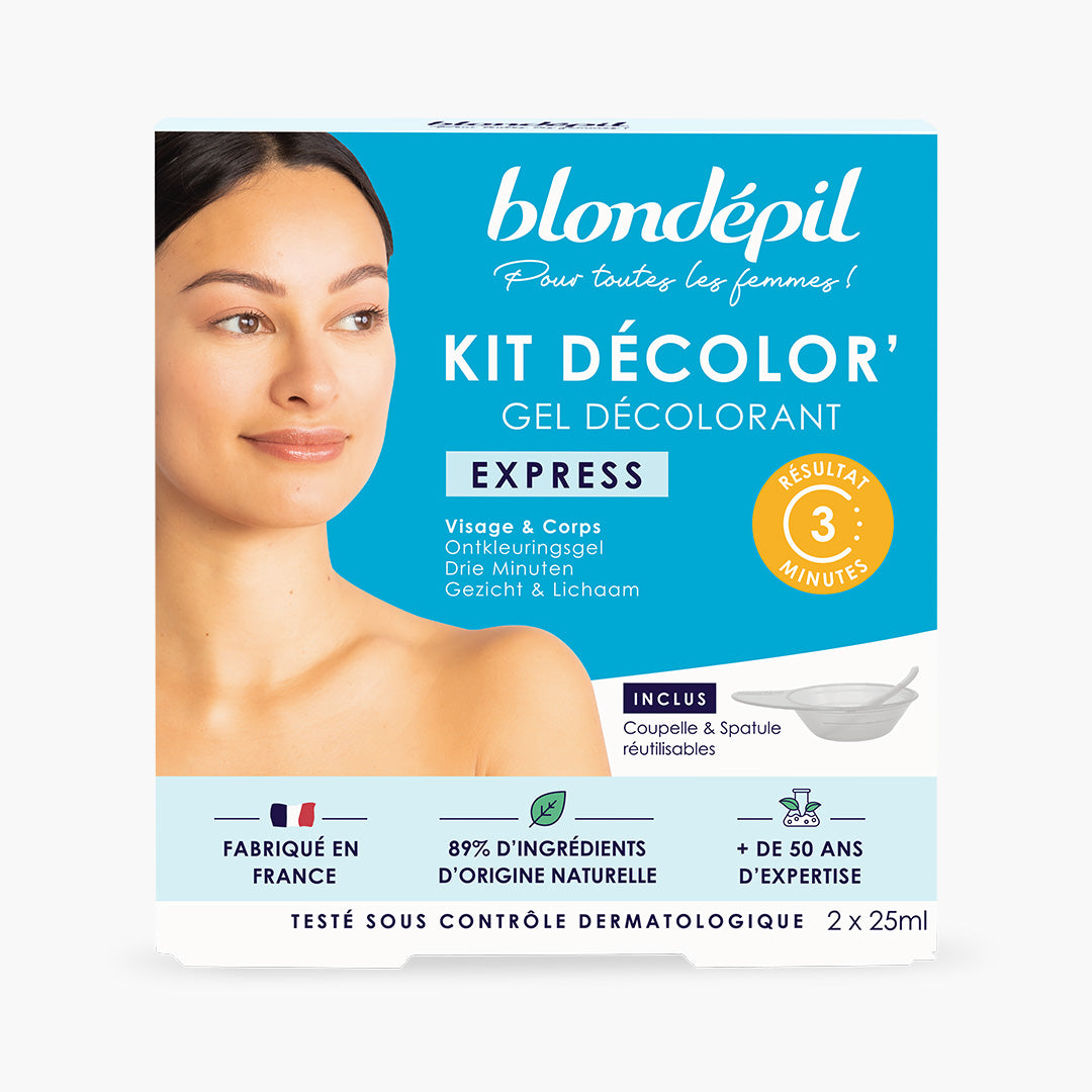 Kit Decolor’ Gel Decolorant Express - Visage Et Corps