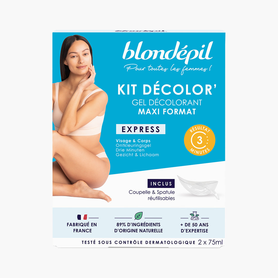 Kit Decolor' Gel Decolorant Maxi Format Express - Visage Et Corps
